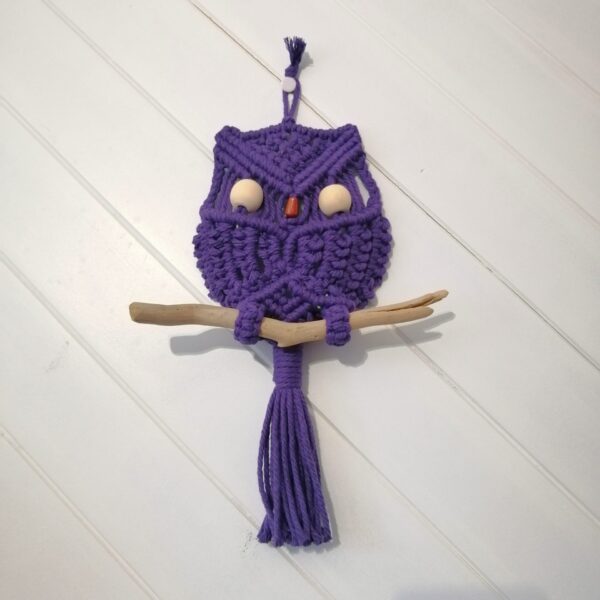 Hibou macramé